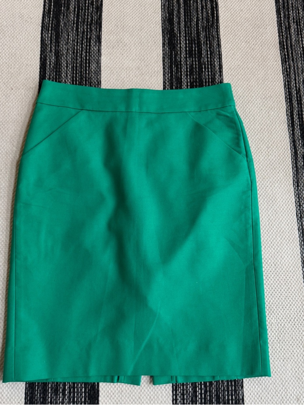 J. Crew Women' Emerald Green The Pencil Skirt Size 4